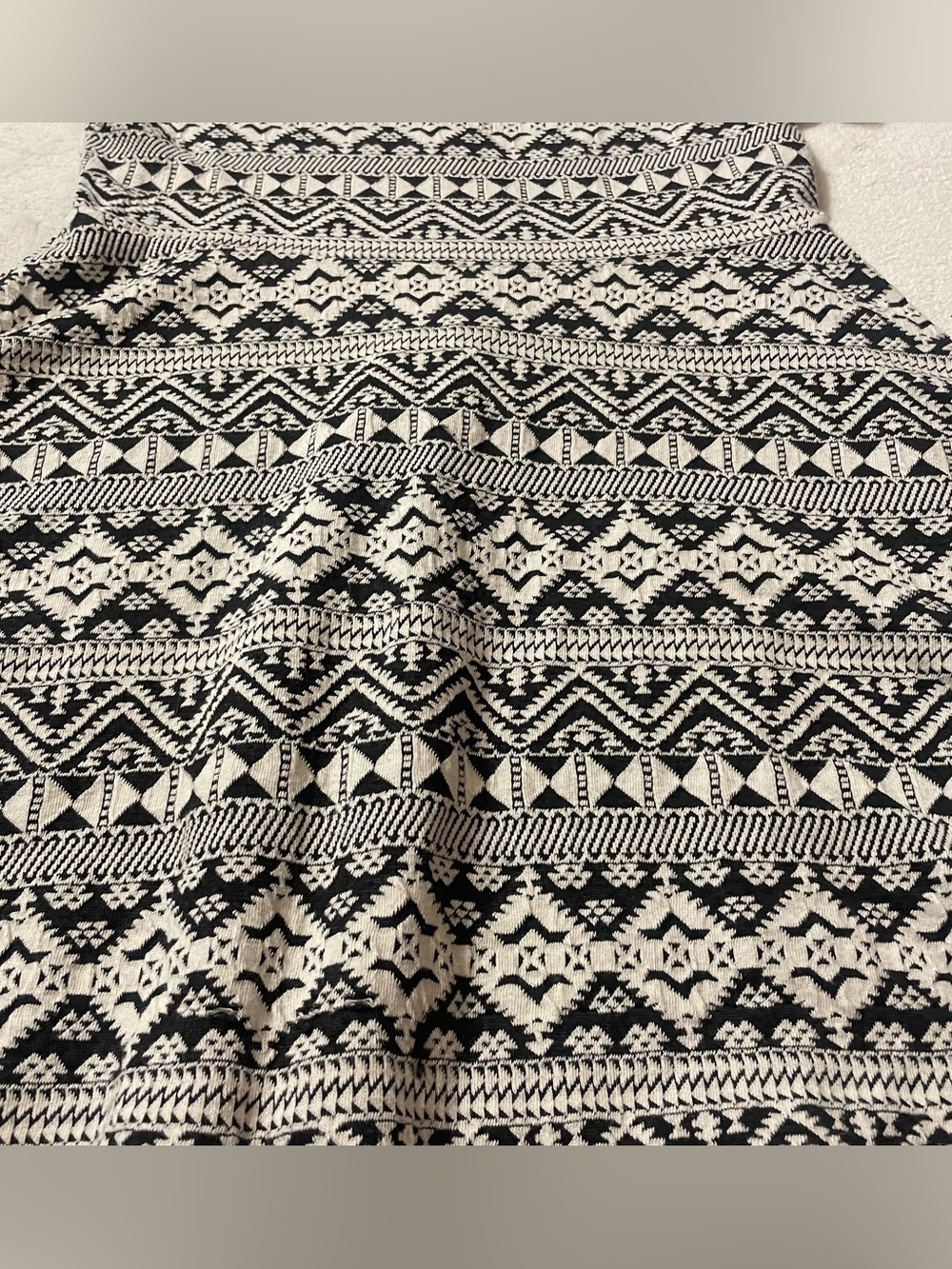 Girl’s Geometric Print A-Line Dress size Medium 7/8 - Picture 2 of 10